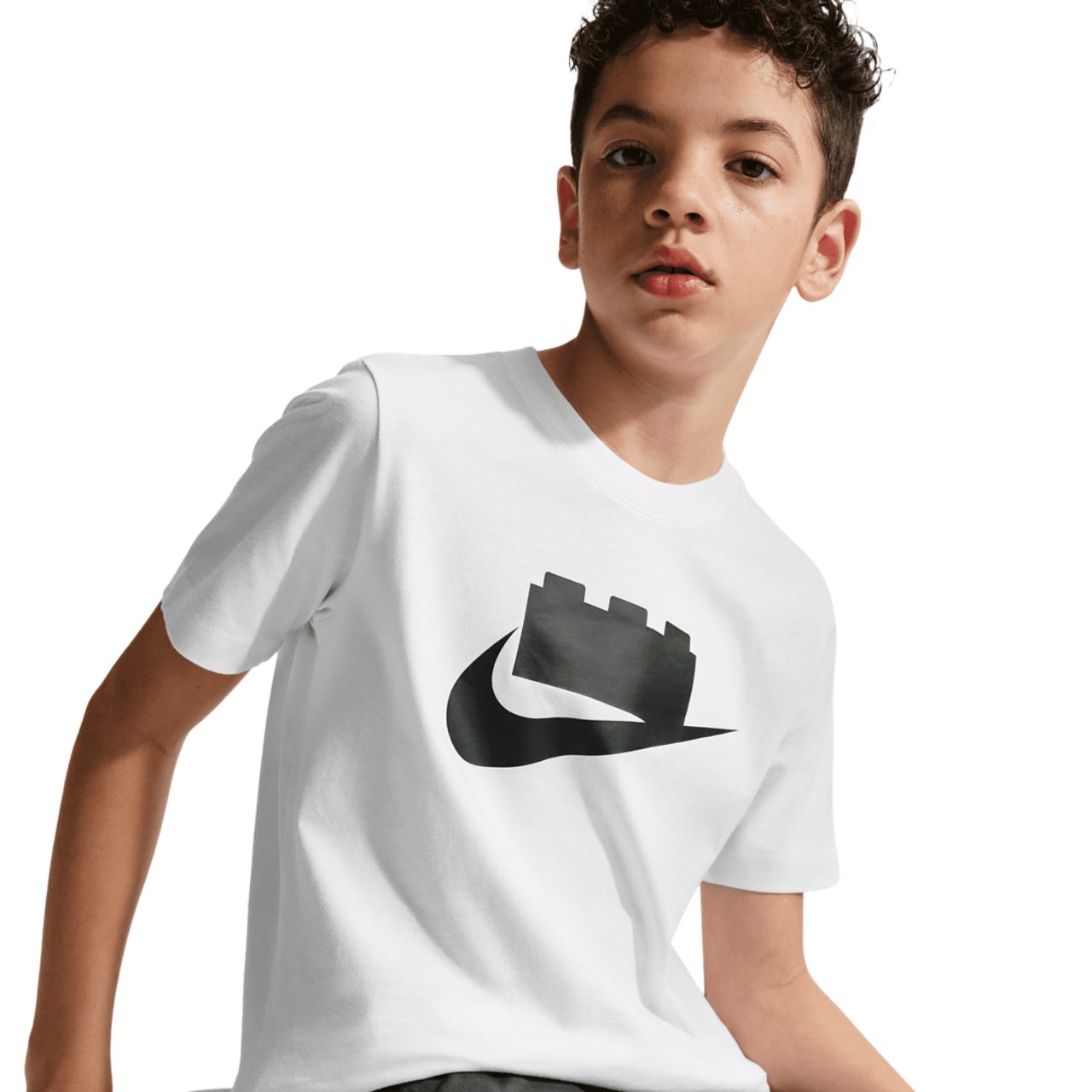 Nike Lego Color Logo T-Shirt Image 3 of 6. Tap to open photo gallery.