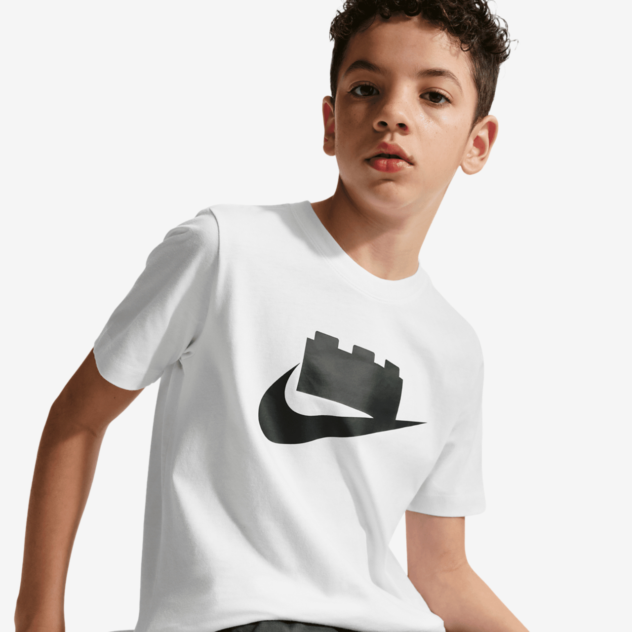 Nike Lego Color Logo T-Shirt Image 3 of 6. Tap to open photo gallery.