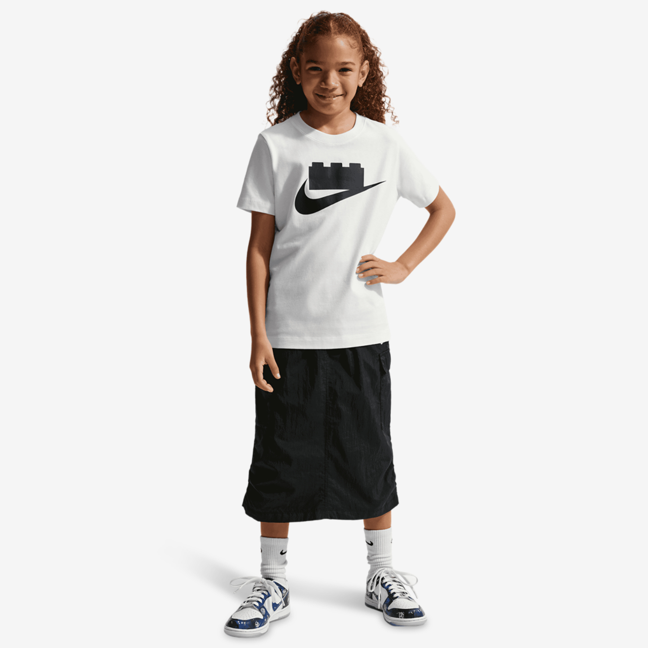 Nike Lego Color Logo T-Shirt Image 5 of 6. Tap to open photo gallery.