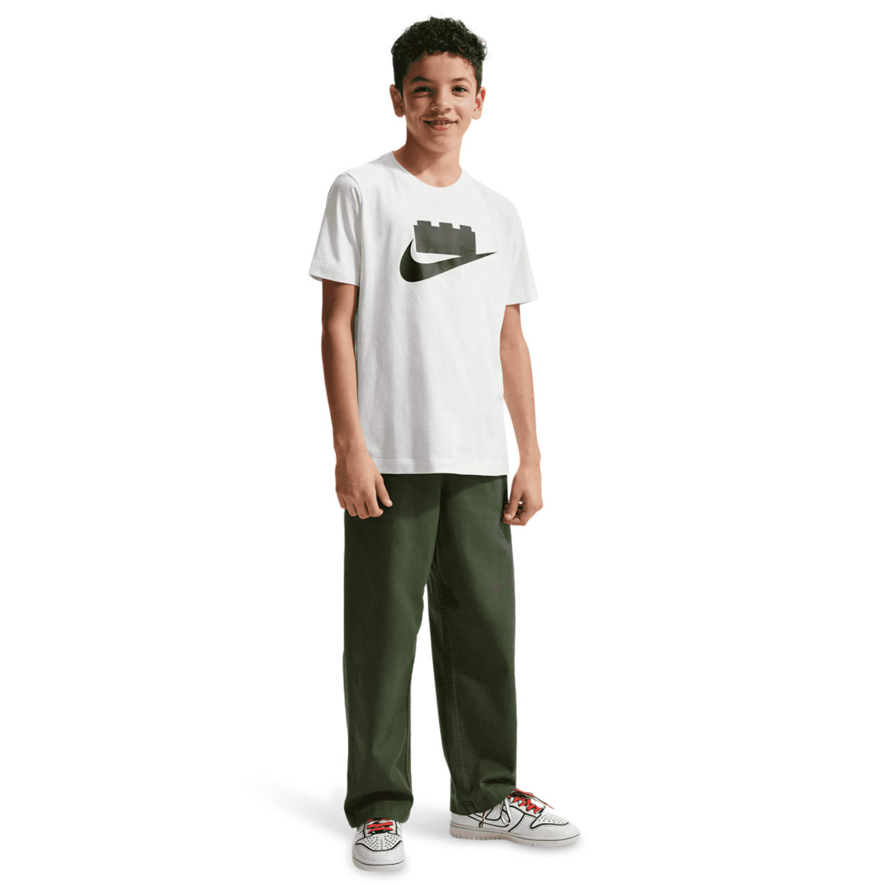Nike Lego Color Logo T-Shirt Image 6 of 6. Tap to open photo gallery.