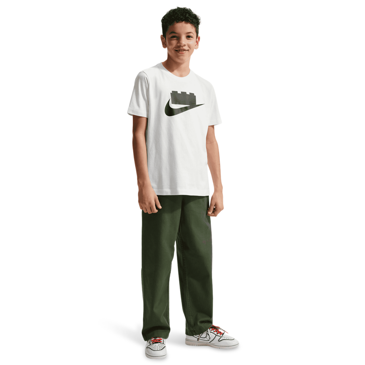 Nike Lego Color Logo T-Shirt Image 6 of 6. Tap to open photo gallery.