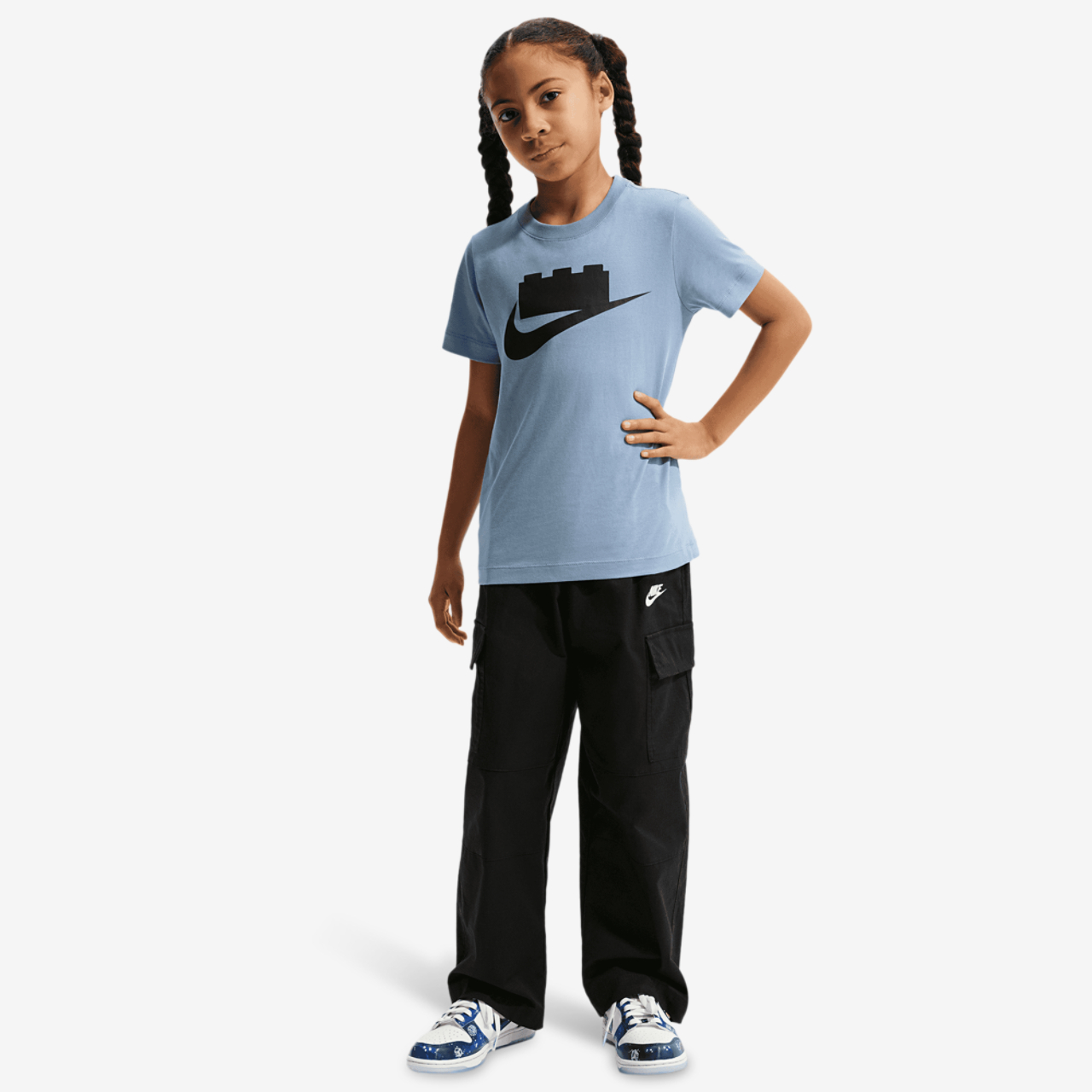 Nike Lego Color Logo T-Shirt Image 5 of 6. Tap to open photo gallery.