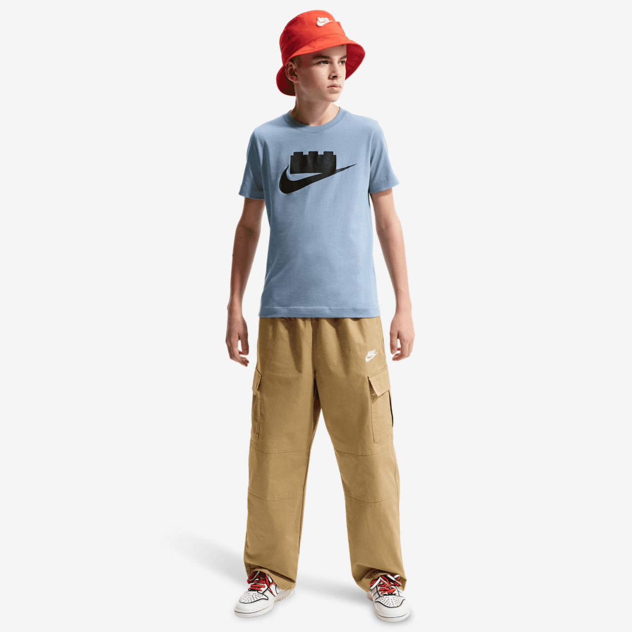 Nike Lego Color Logo T-Shirt Image 6 of 6. Tap to open photo gallery.