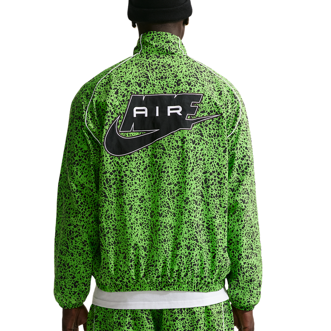 Nike Air Woven AOP Jacket Image 2 of 7. Tap to open photo gallery.