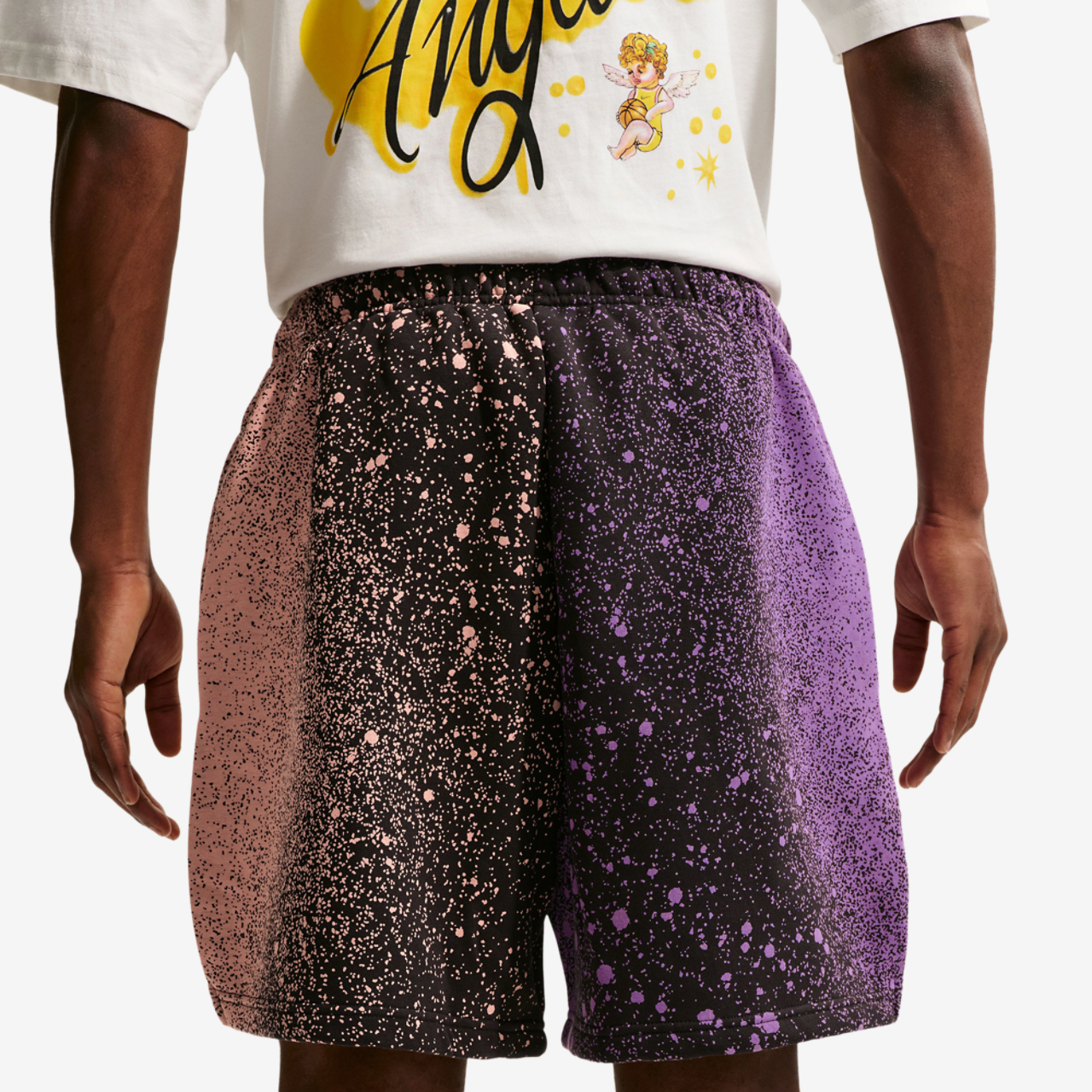 Nike Hours TF Standard Issue Fleece 5" Shorts Image 2 of 3. Tap to open photo gallery.