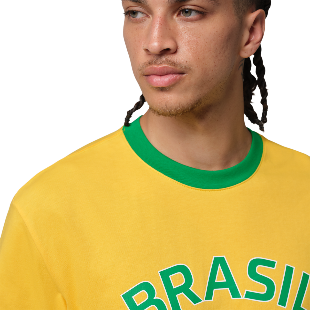 【新品タグ付き】Jordan Brand Brasil サッカーシャツ L Jordan Brasil Short Sleeve T-Shirt - Men's | Foot Locker