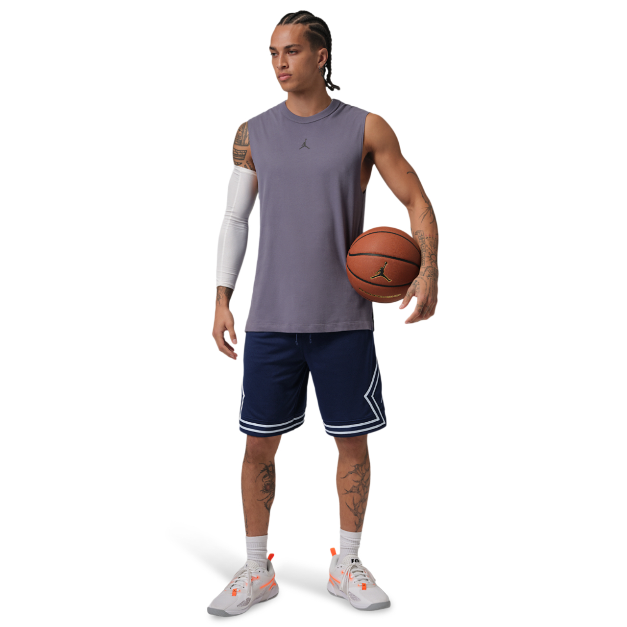 Jordan Dri-FIT SPT 9" Diamond Shorts Image 4 of 4. Tap to open photo gallery.