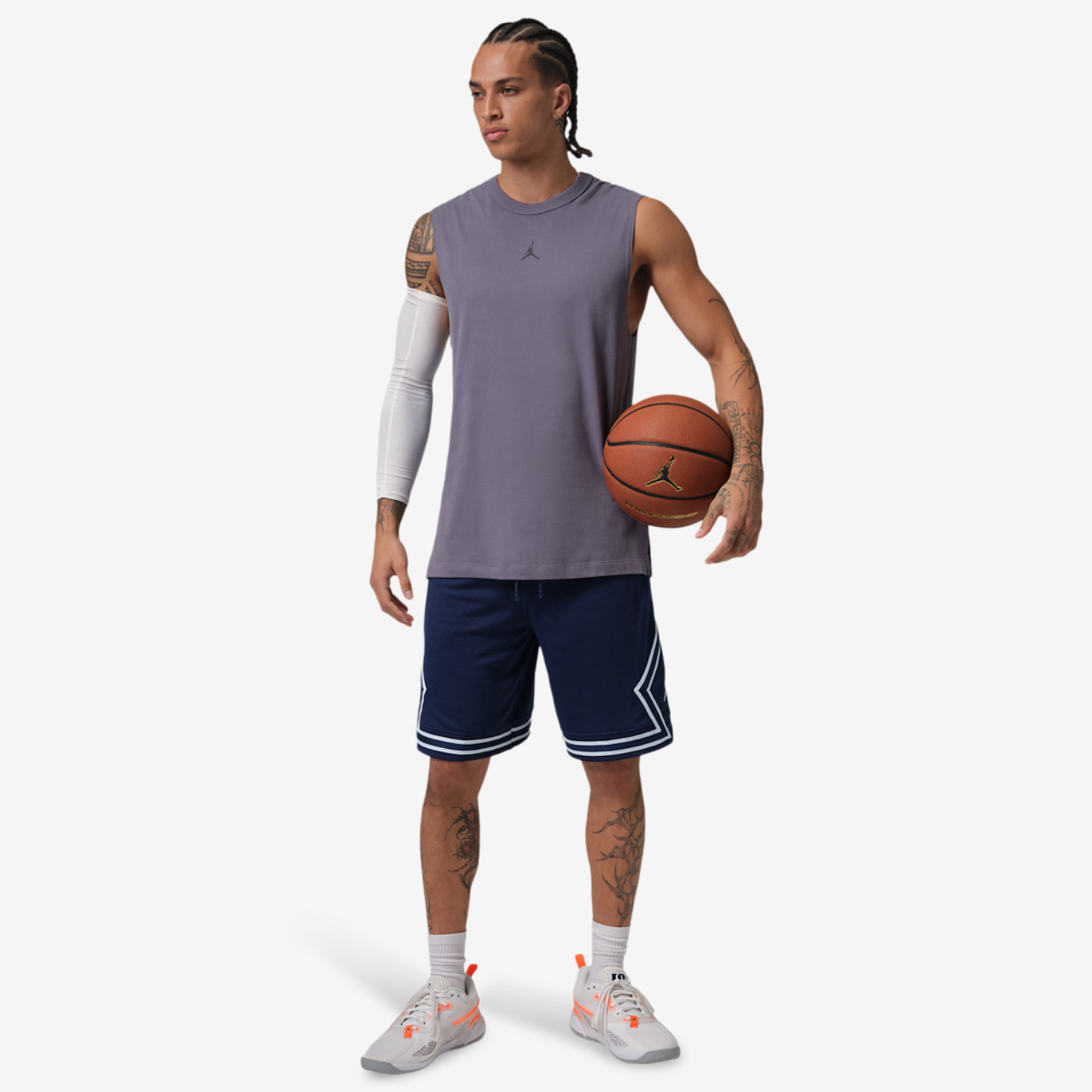 Jordan Dri-FIT SPT 9" Diamond Shorts Image 4 of 4. Tap to open photo gallery.