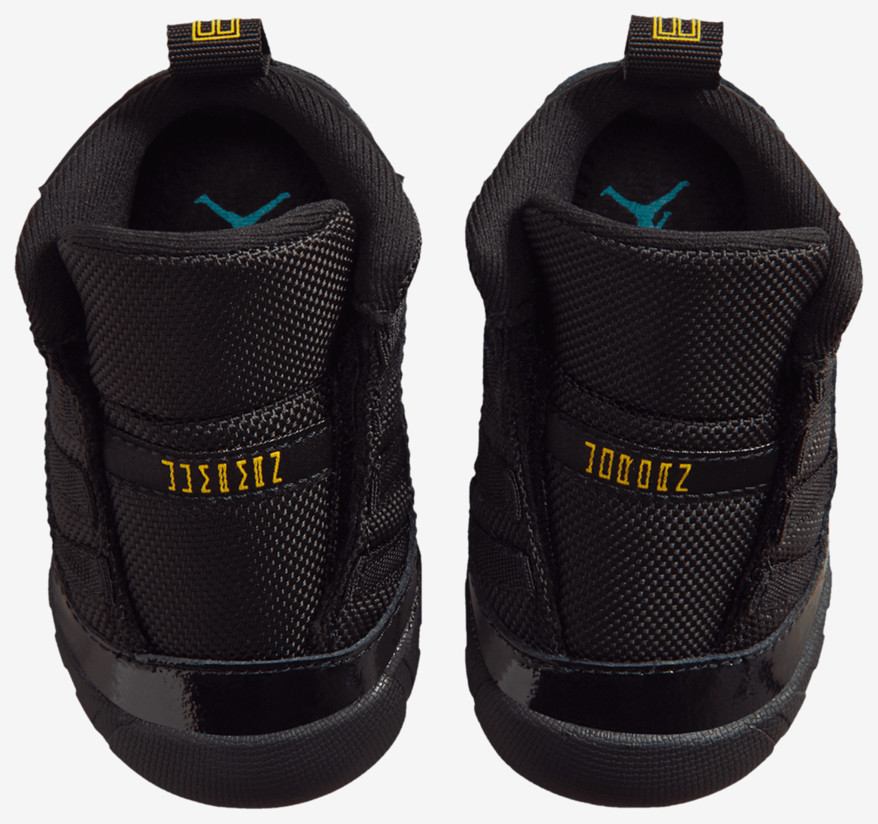 Jordan Retro 11 Crib Bootie Image 4 of 7. Tap to open photo gallery.