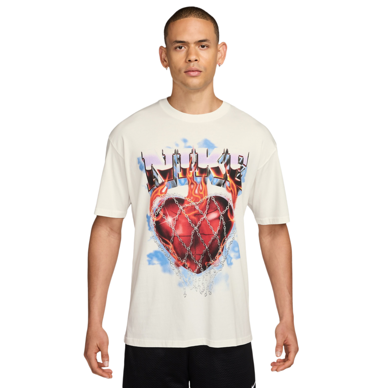 Nike Loose OC EE-X Heart T-Shirt Image 1 of 3. Tap to open photo gallery.