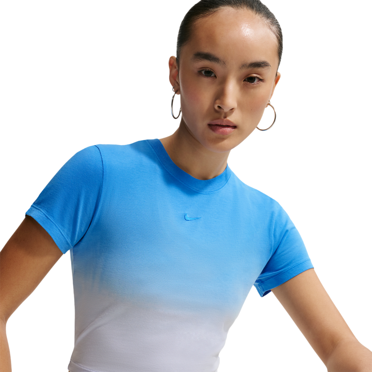 Nike NSW Chill Crop PNX Dip Dye T-Shirt - Women's | Foot Locker