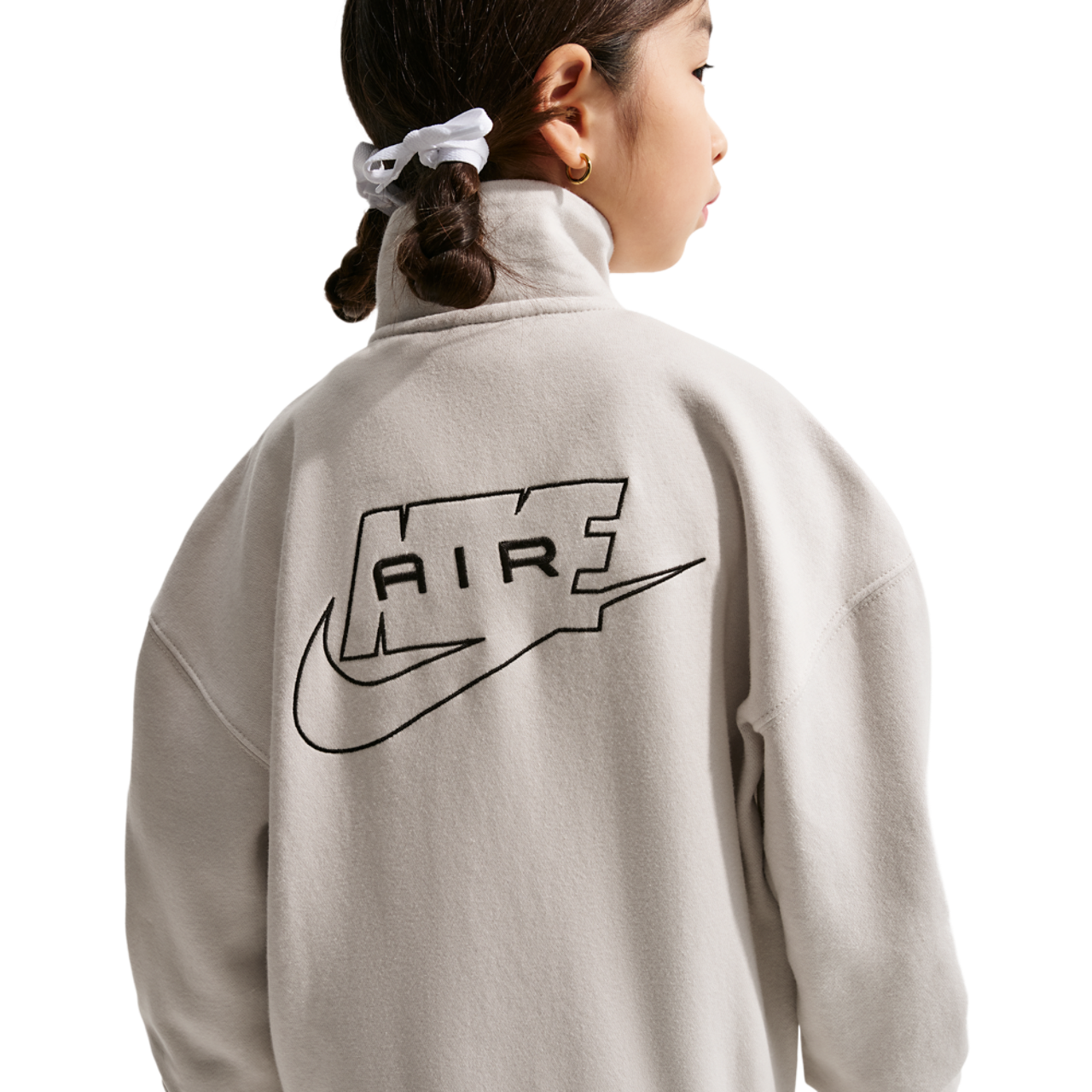 Nike Air Fleece Track Jacket Image 2 of 3. Tap to open photo gallery.