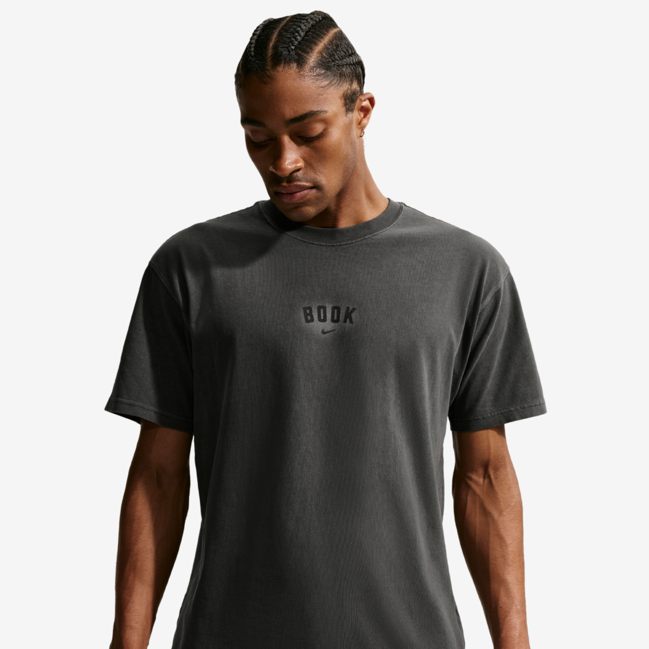 Nike DB Loose Belmar Booker T-Shirt Image 1 of 3. Tap to open photo gallery.