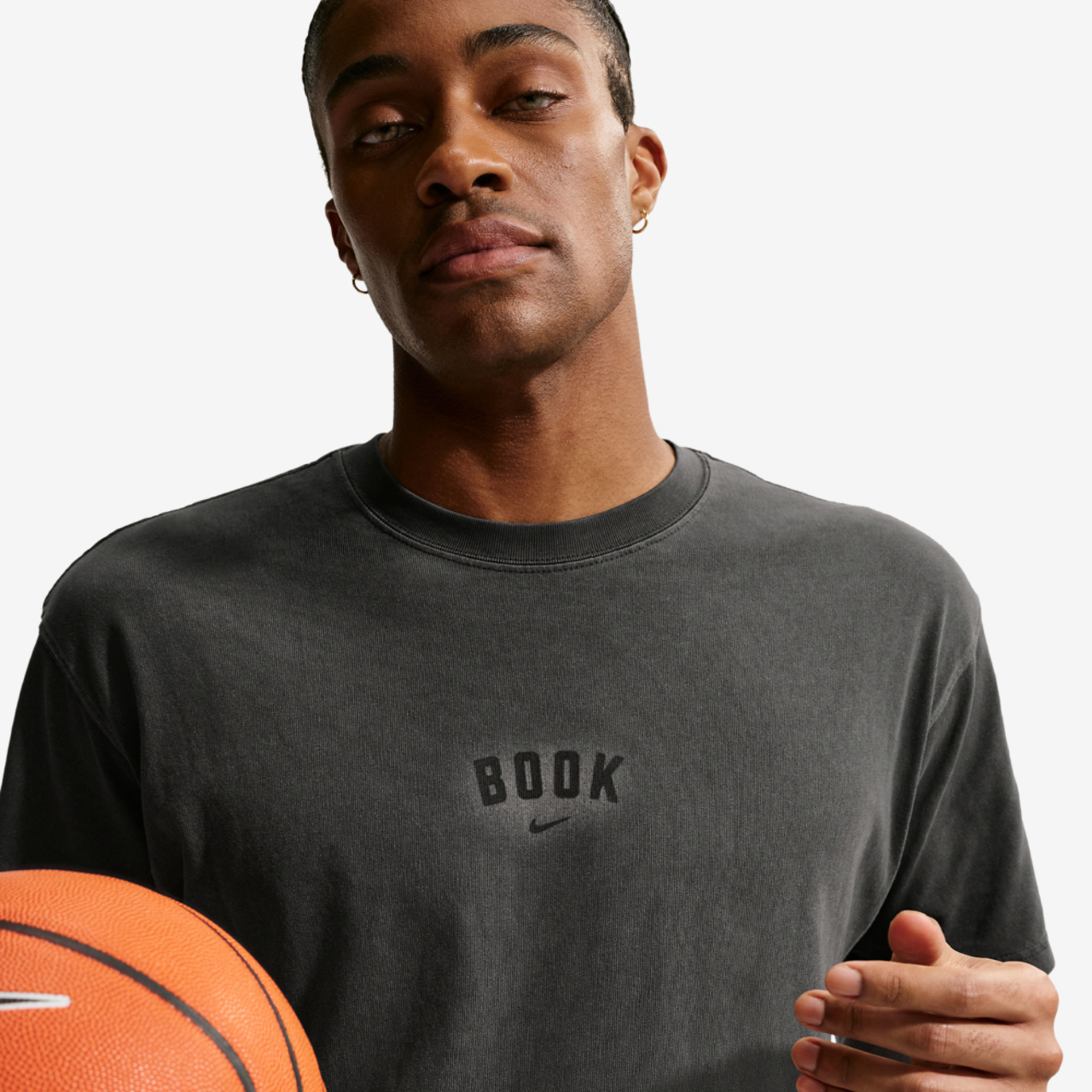 Nike DB Loose Belmar Booker T-Shirt Image 3 of 3. Tap to open photo gallery.