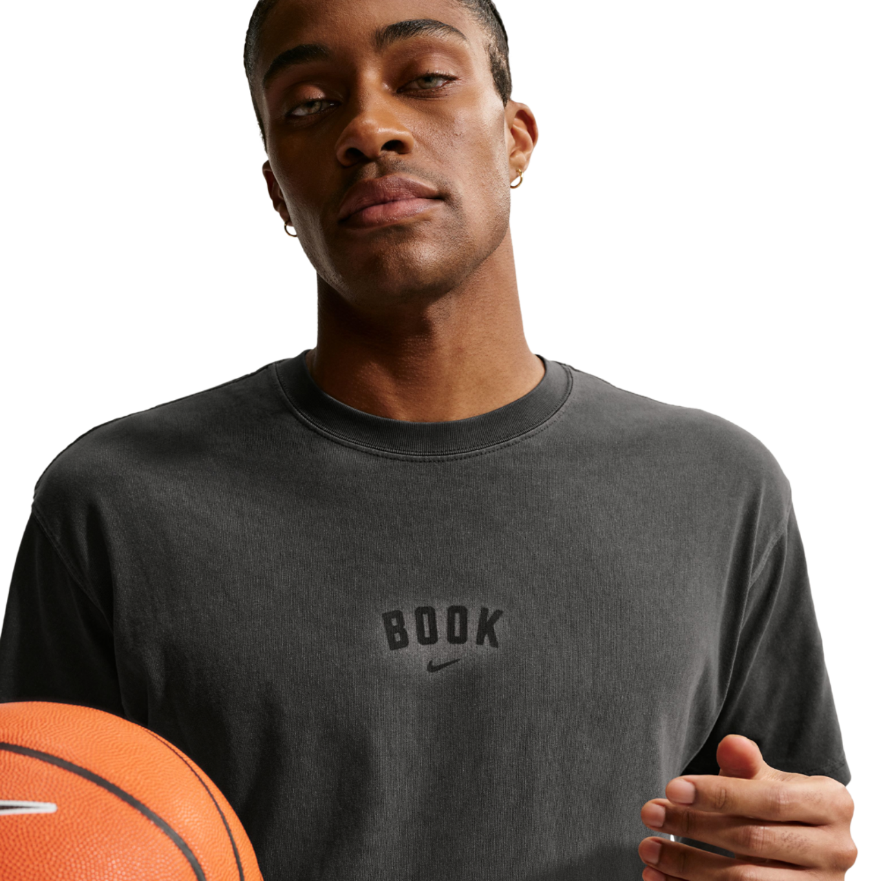 Nike DB Loose Belmar Booker T-Shirt Image 3 of 3. Tap to open photo gallery.