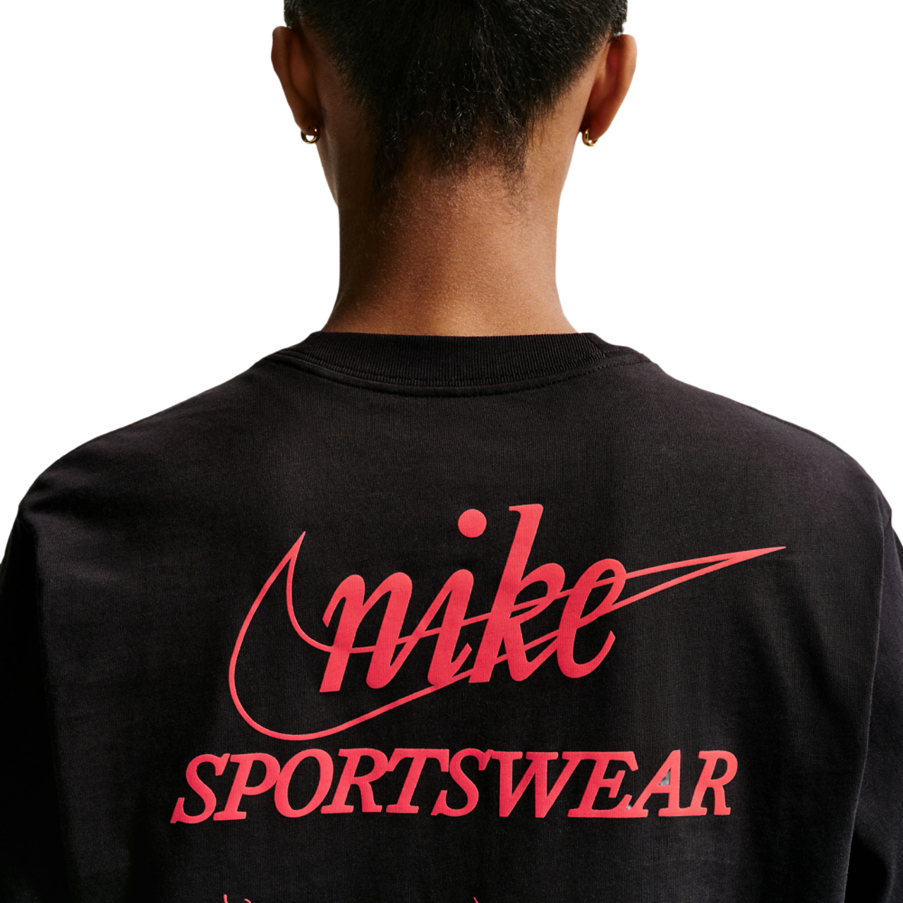 Nike Classic Boxy Rose T-Shirt Image 2 of 2. Tap to open photo gallery.