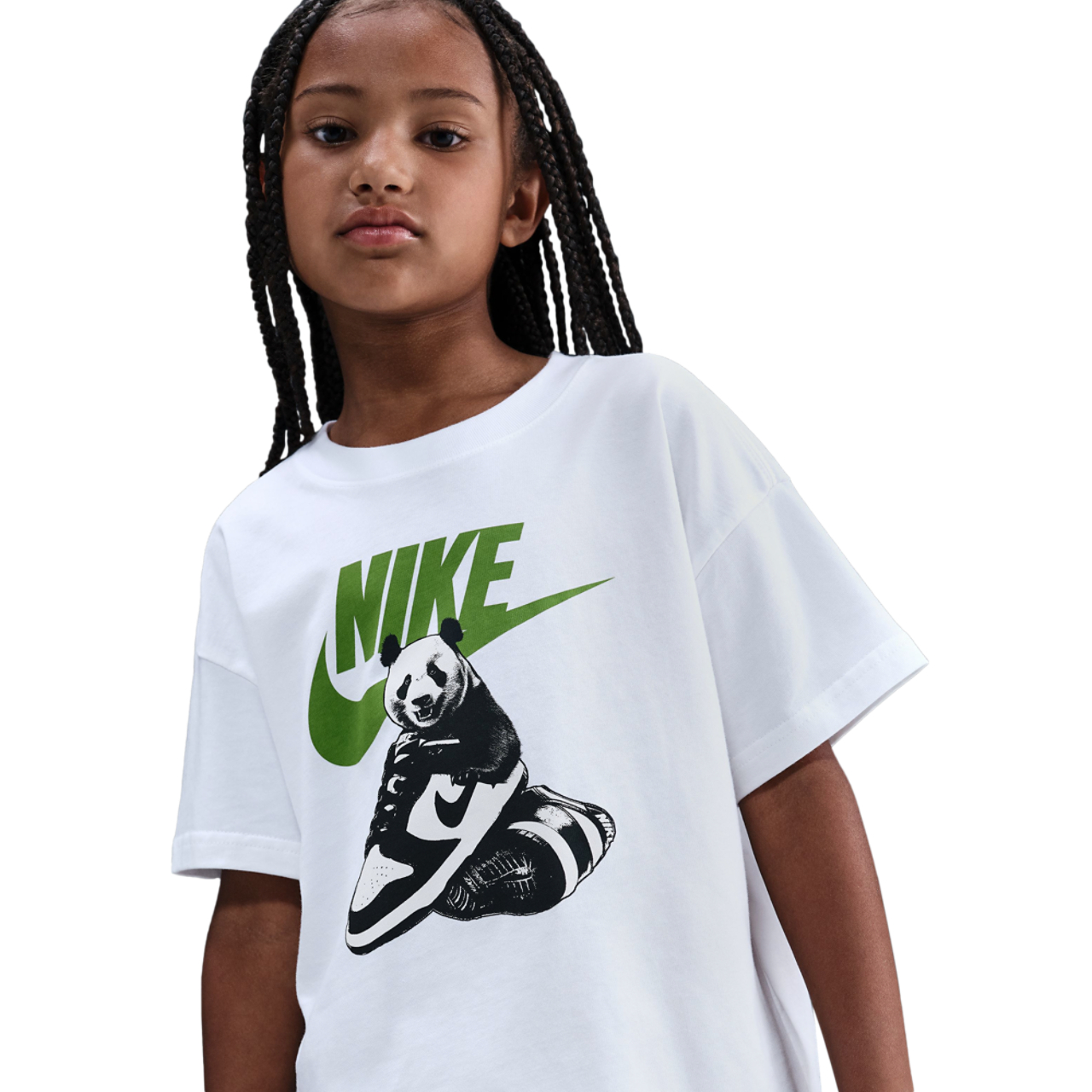 Nike Panda Dunk T-Shirt Image 1 of 5. Tap to open photo gallery.