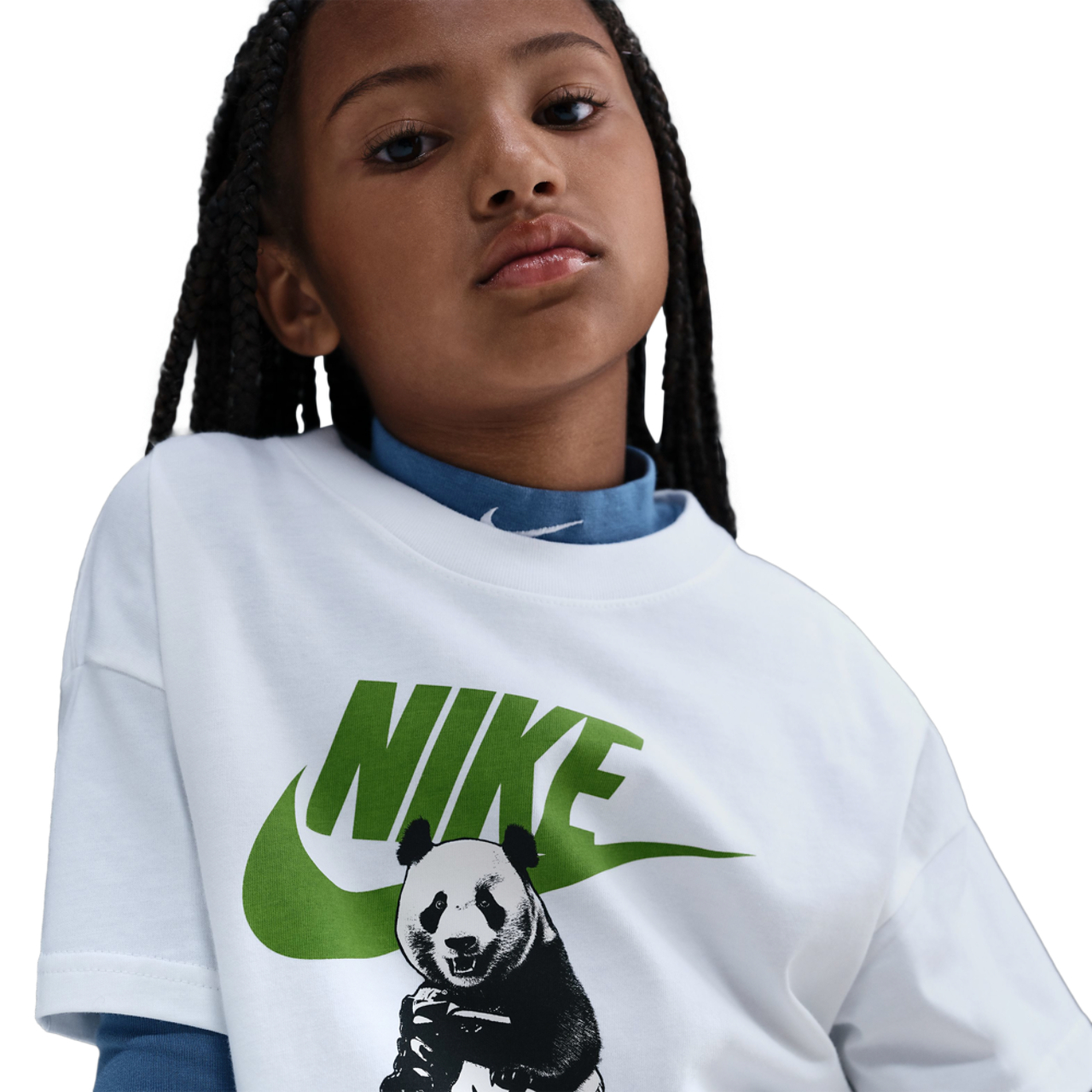 Nike Panda Dunk T-Shirt Image 3 of 5. Tap to open photo gallery.
