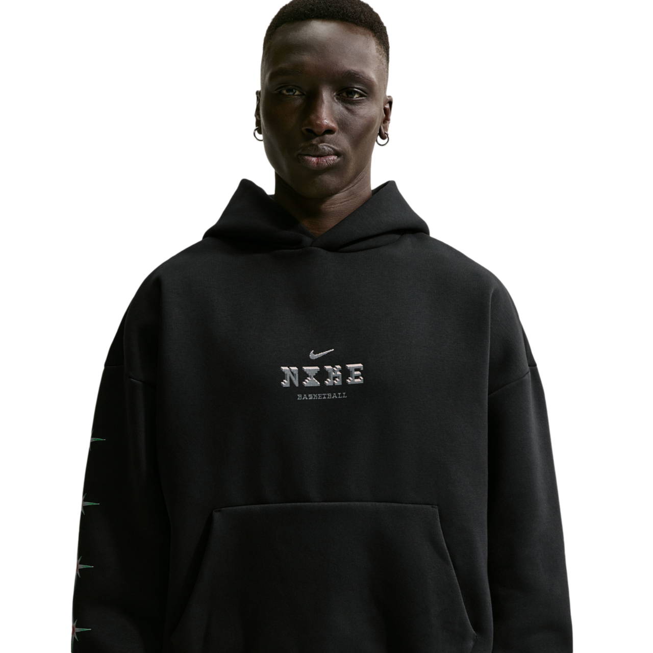 Nike Flan Standard Issue Brush Pullover Hoodie Image 1 of 2. Tap to open photo gallery.