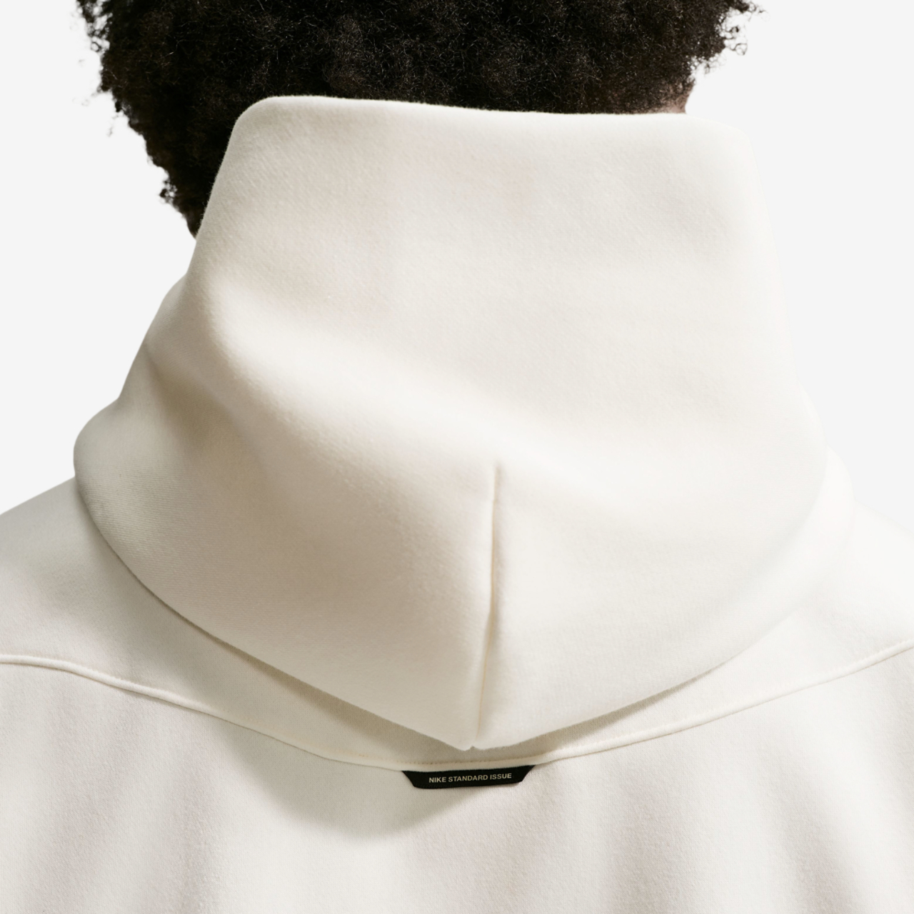 Nike Standard Issue Brush Pullover Hoodie Image 3 of 3. Tap to open photo gallery.