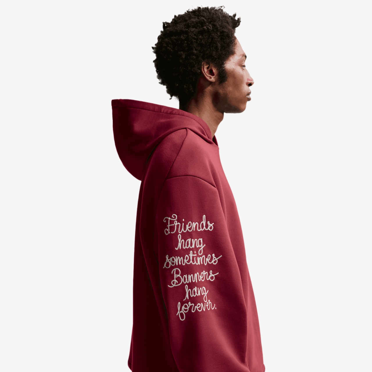 Nike Kobe Dri-FIT SC Fleece Pullover Hoodie Image 5 of 9. Tap to open photo gallery.