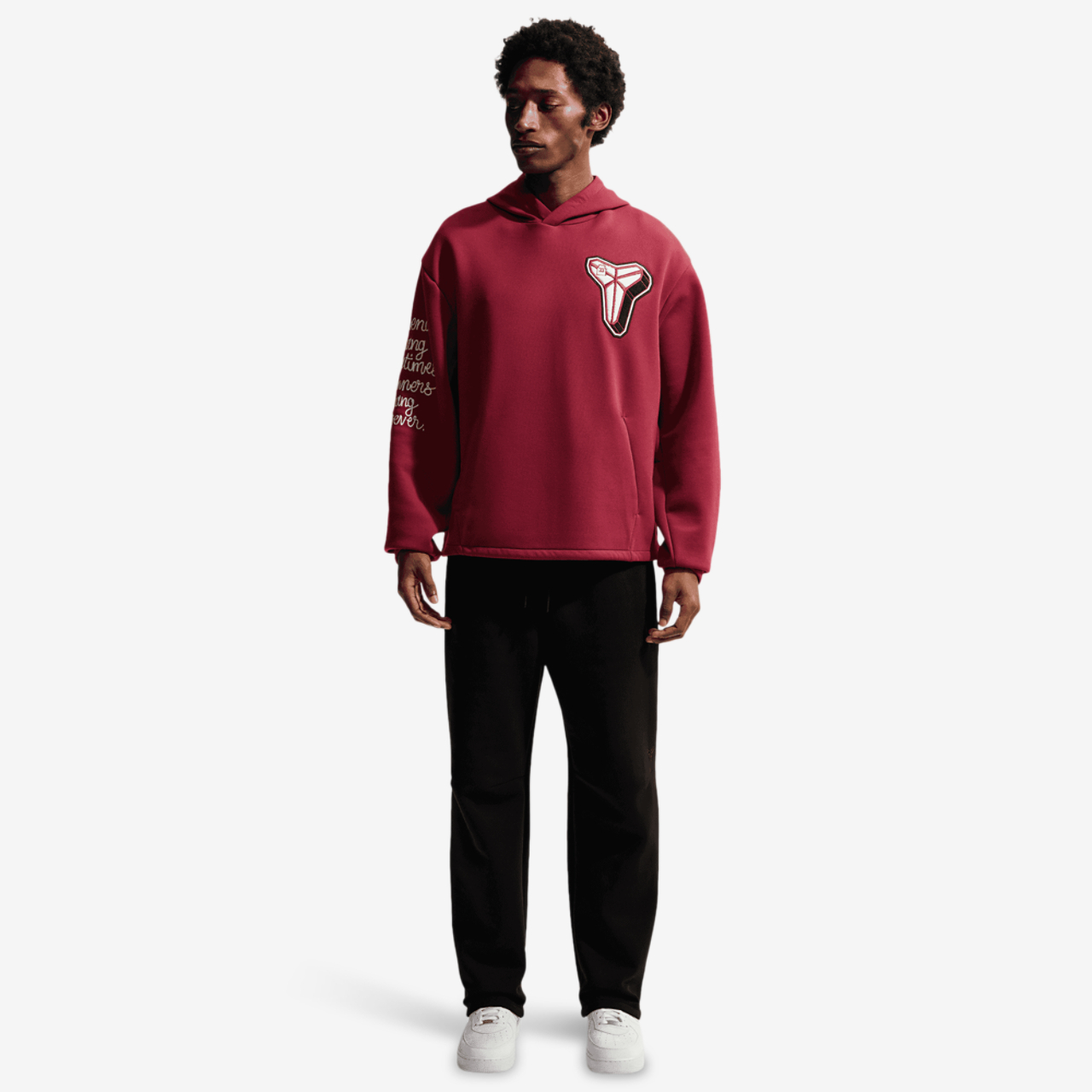 Nike Kobe Dri-FIT SC Fleece Pullover Hoodie Image 8 of 9. Tap to open photo gallery.