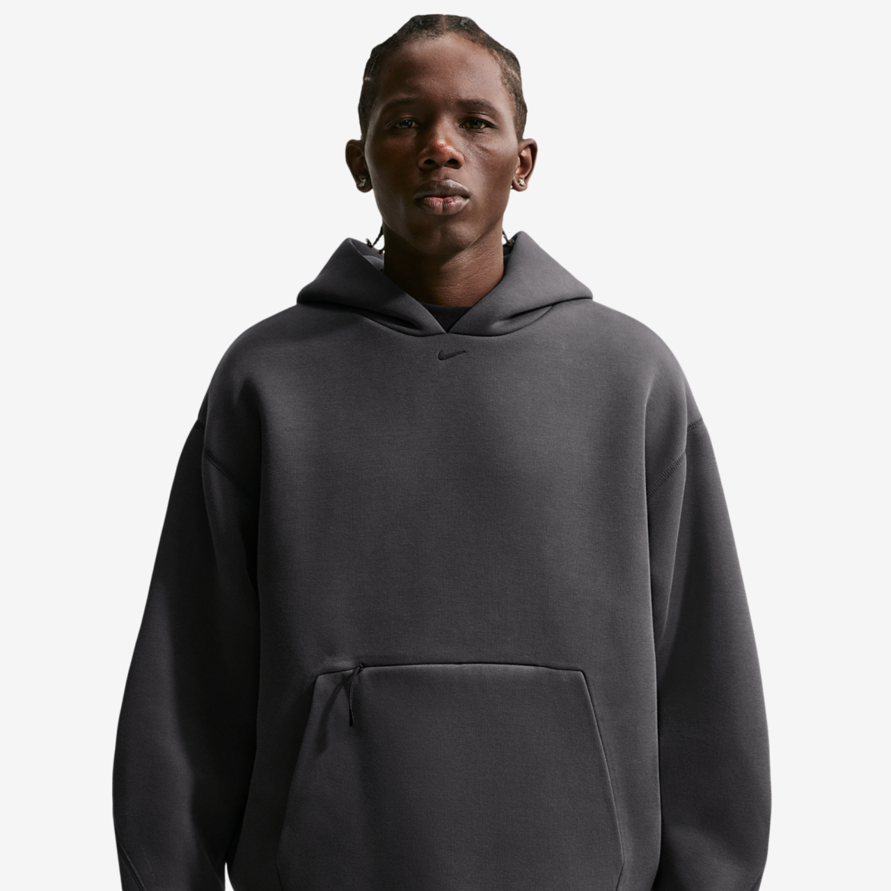 Nike Tech Ergo Pullover Hoodie Image 1 of 4. Tap to open photo gallery.