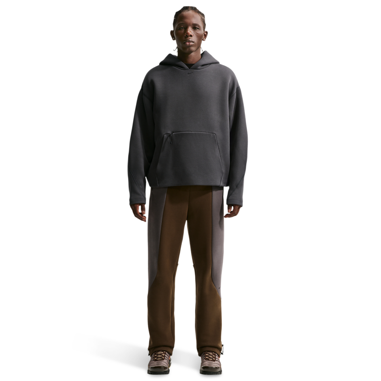 Nike Tech Ergo Pullover Hoodie Image 3 of 4. Tap to open photo gallery.