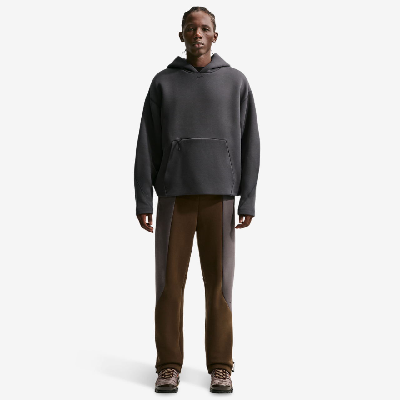Nike Tech Ergo Pullover Hoodie Image 3 of 4. Tap to open photo gallery.