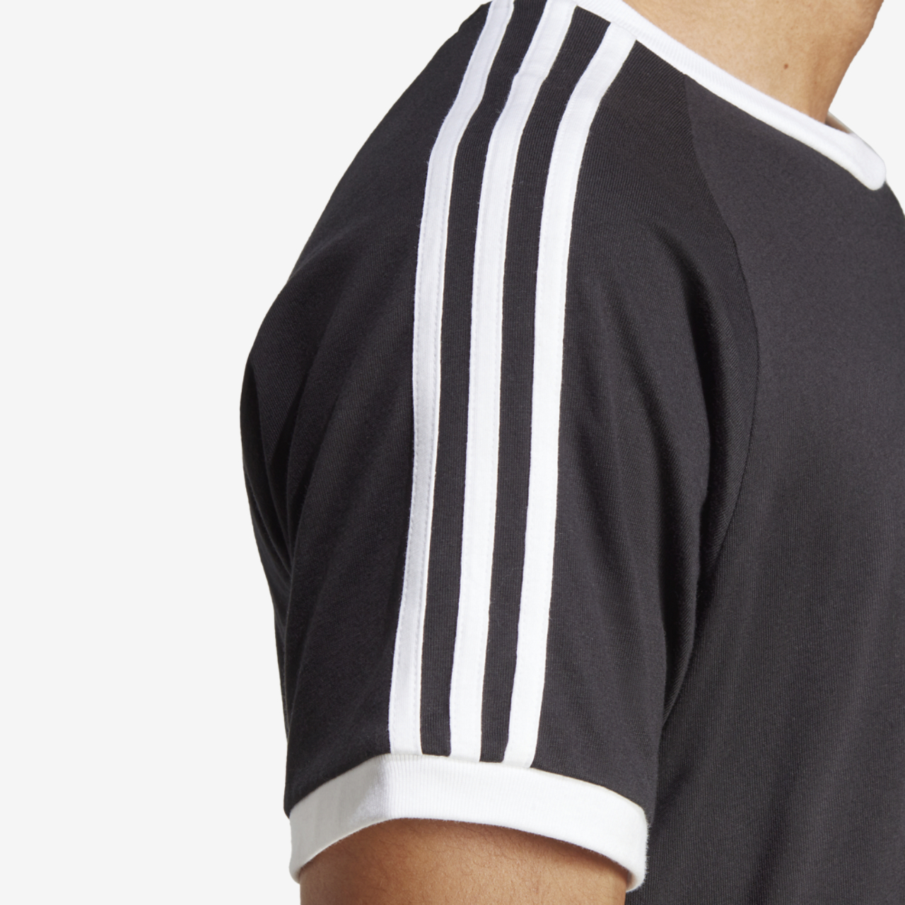 adidas Originals Adicolor Classics 3-Stripes T-Shirt Image 6 of 6. Tap to open photo gallery.