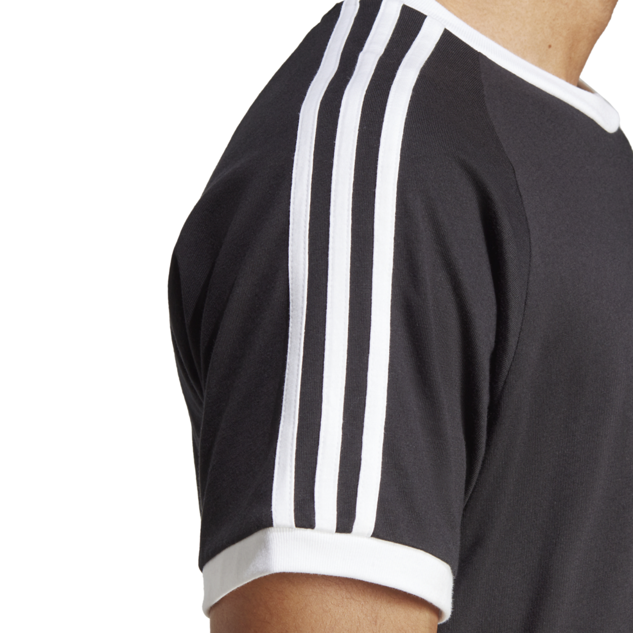 adidas Originals Adicolor Classics 3-Stripes T-Shirt Image 6 of 6. Tap to open photo gallery.