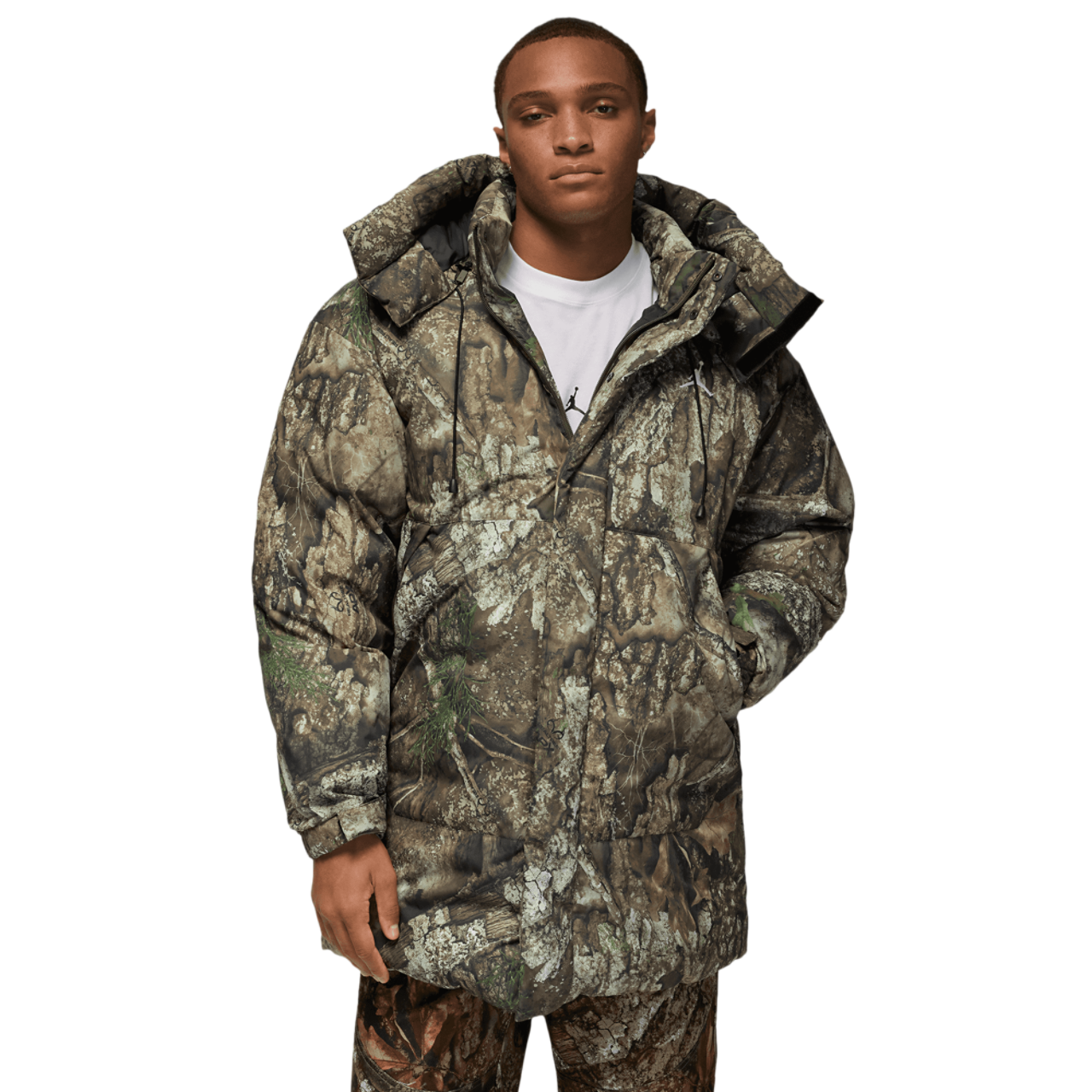 Jordan MJ Flight Down Parka RLT Image 1 of 11. Tap to open photo gallery.
