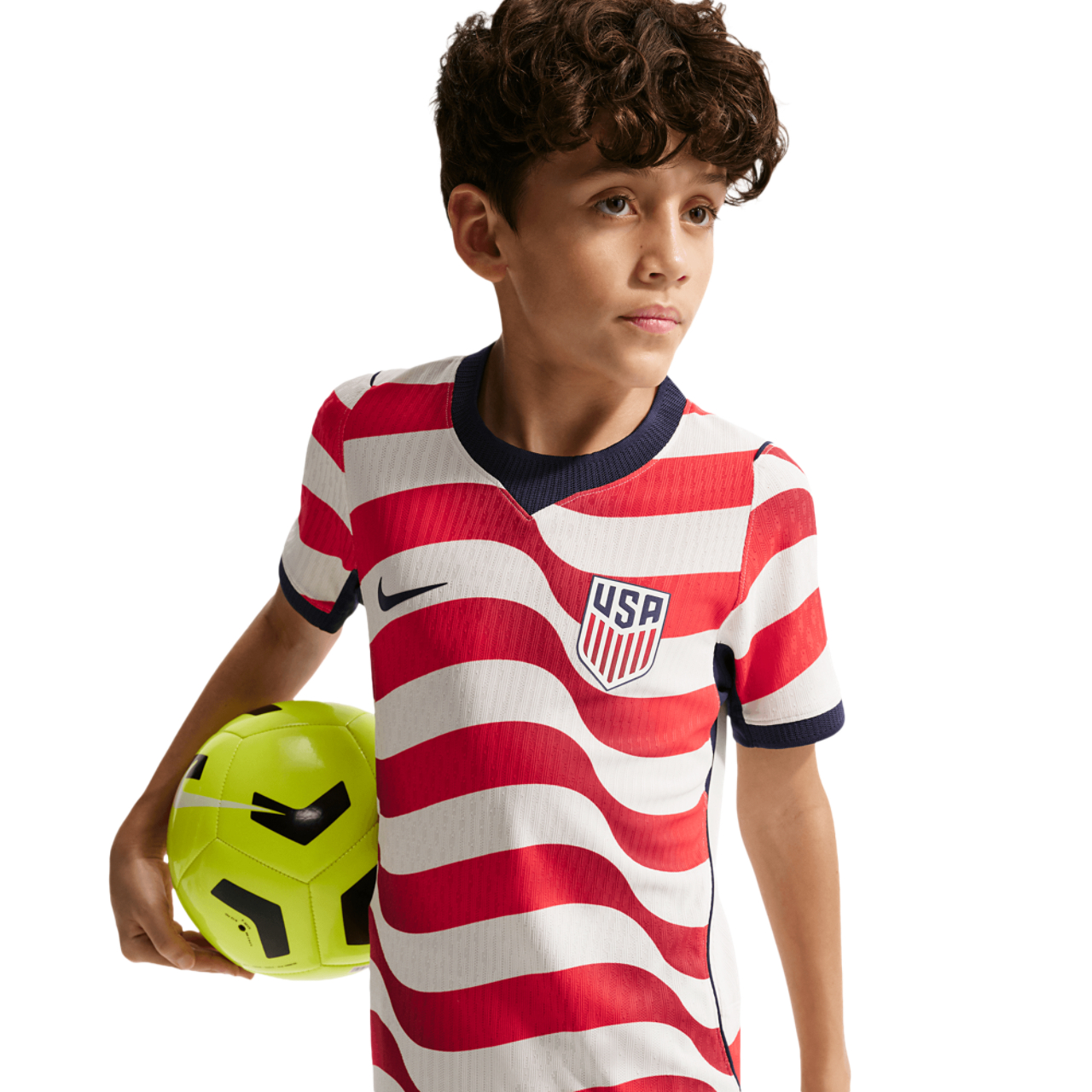Nike Dri-FIT USA Short Sleeve Match Jersey Image 4 of 6. Tap to open photo gallery.
