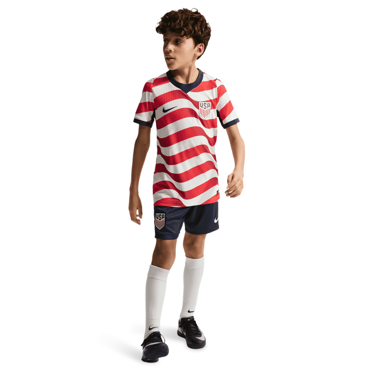 Nike Dri-FIT USA Short Sleeve Match Jersey Image 6 of 6. Tap to open photo gallery.