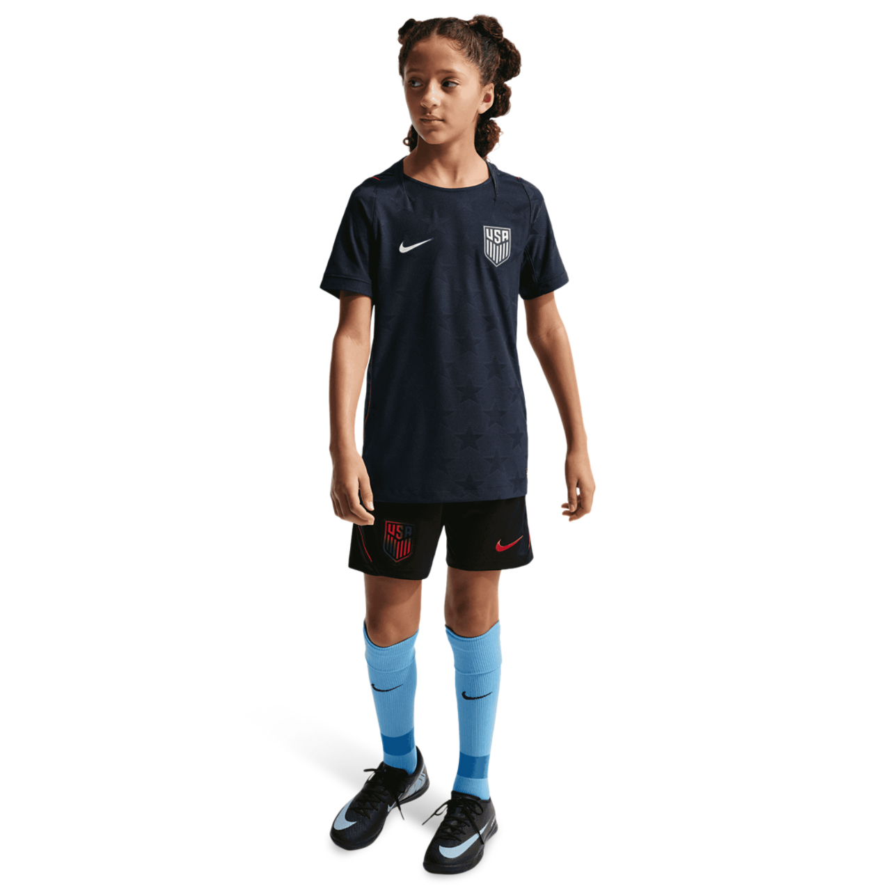 Nike Dri-FIT USA Short Sleeve Match Jersey Image 6 of 9. Tap to open photo gallery.