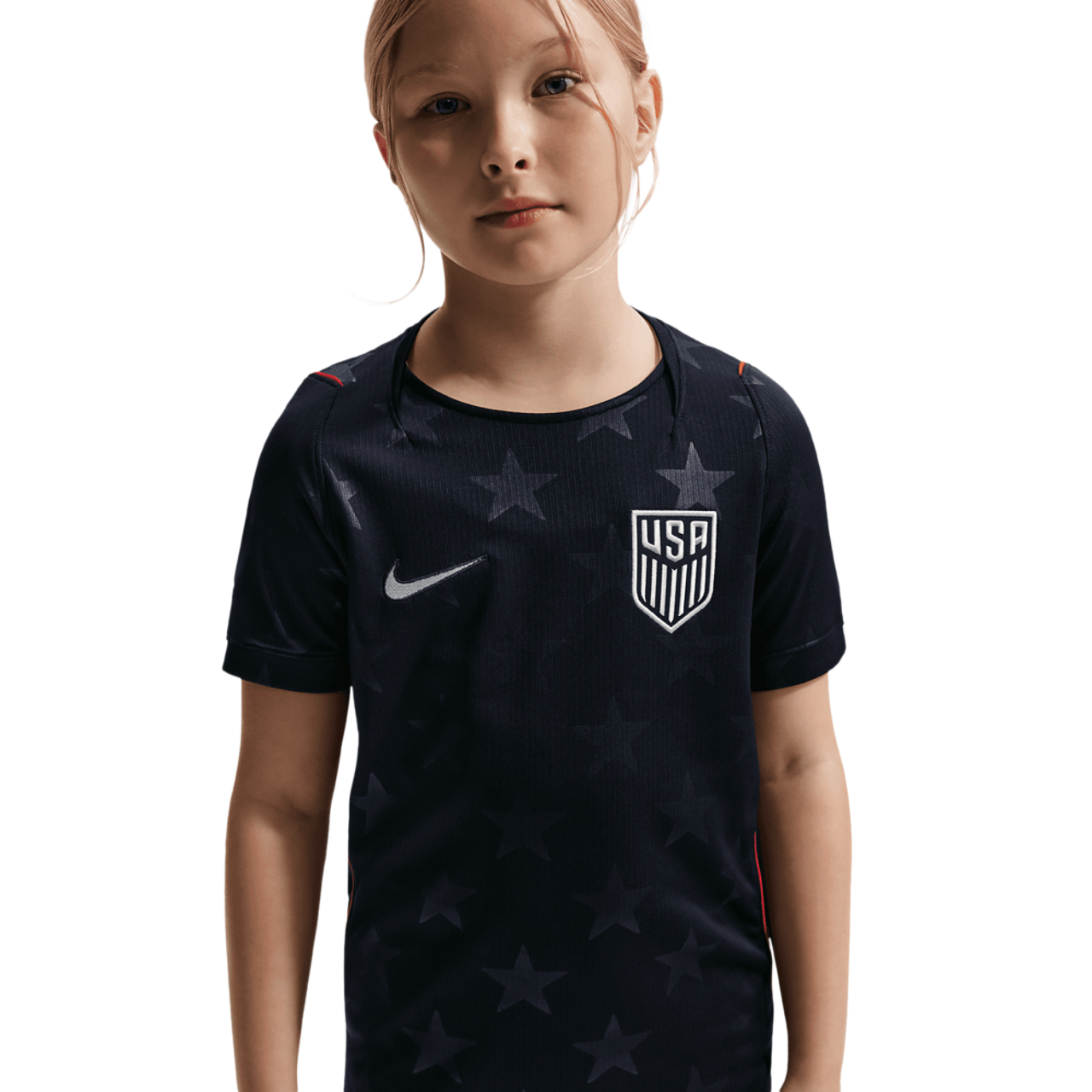 Nike Dri-FIT USA Short Sleeve Stadium Jersey Image 3 of 8. Tap to open photo gallery.