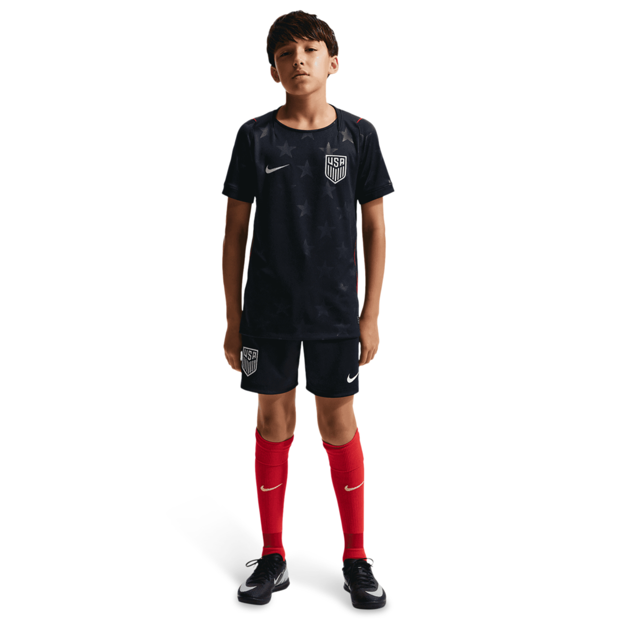 Nike Dri-FIT USA Short Sleeve Stadium Jersey Image 6 of 8. Tap to open photo gallery.