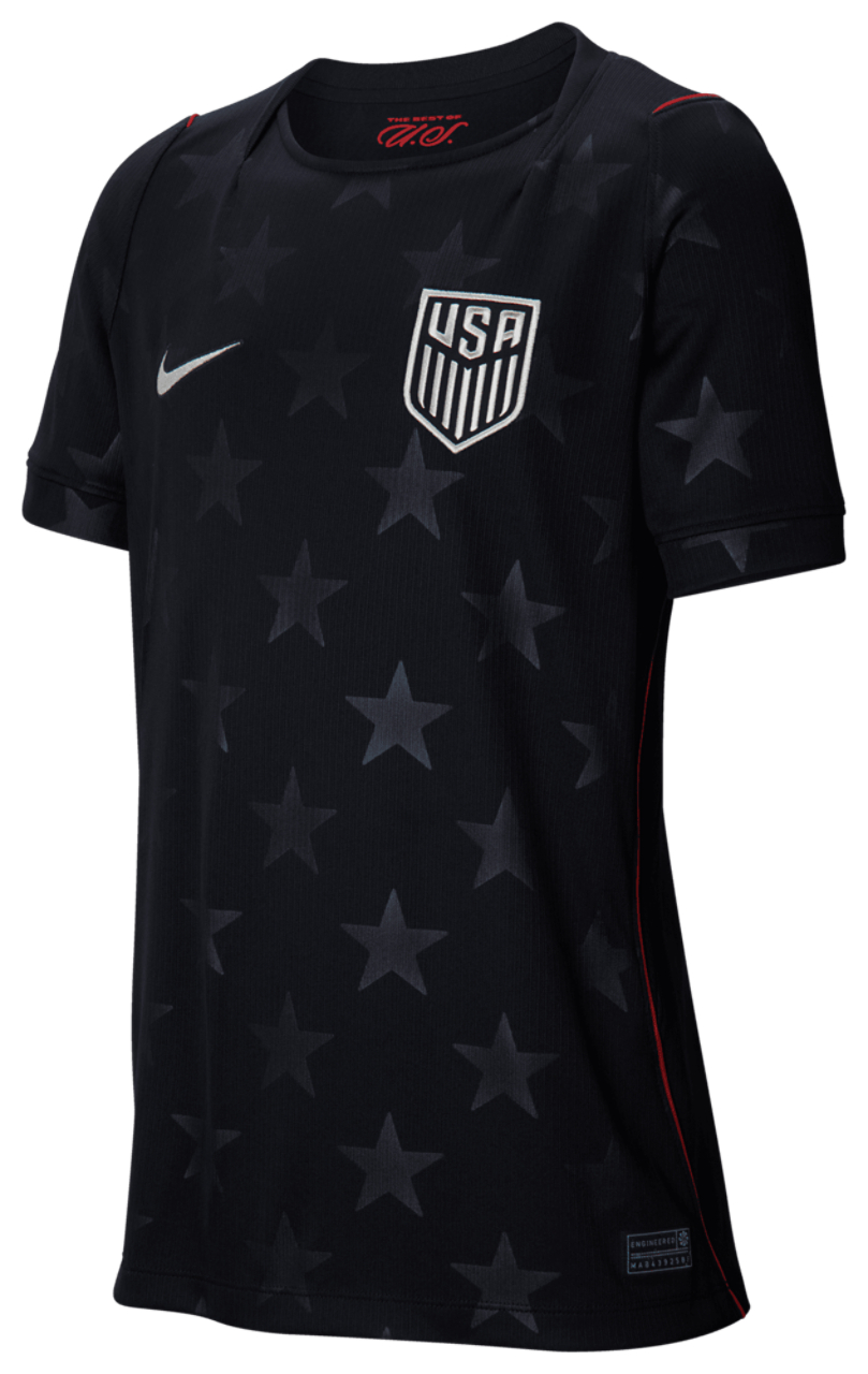 Nike Dri-FIT USA Short Sleeve Stadium Jersey Image 7 of 8. Tap to open photo gallery.