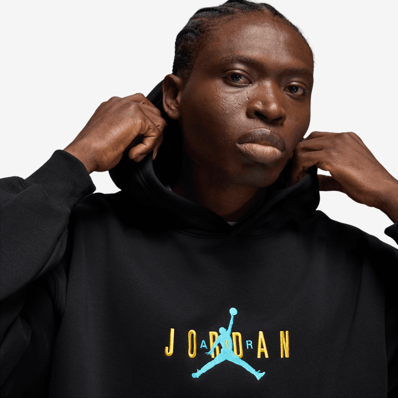 Jordan Brooklyn Oversize Stretch Pullover Hoodie - Men's | Foot Locker