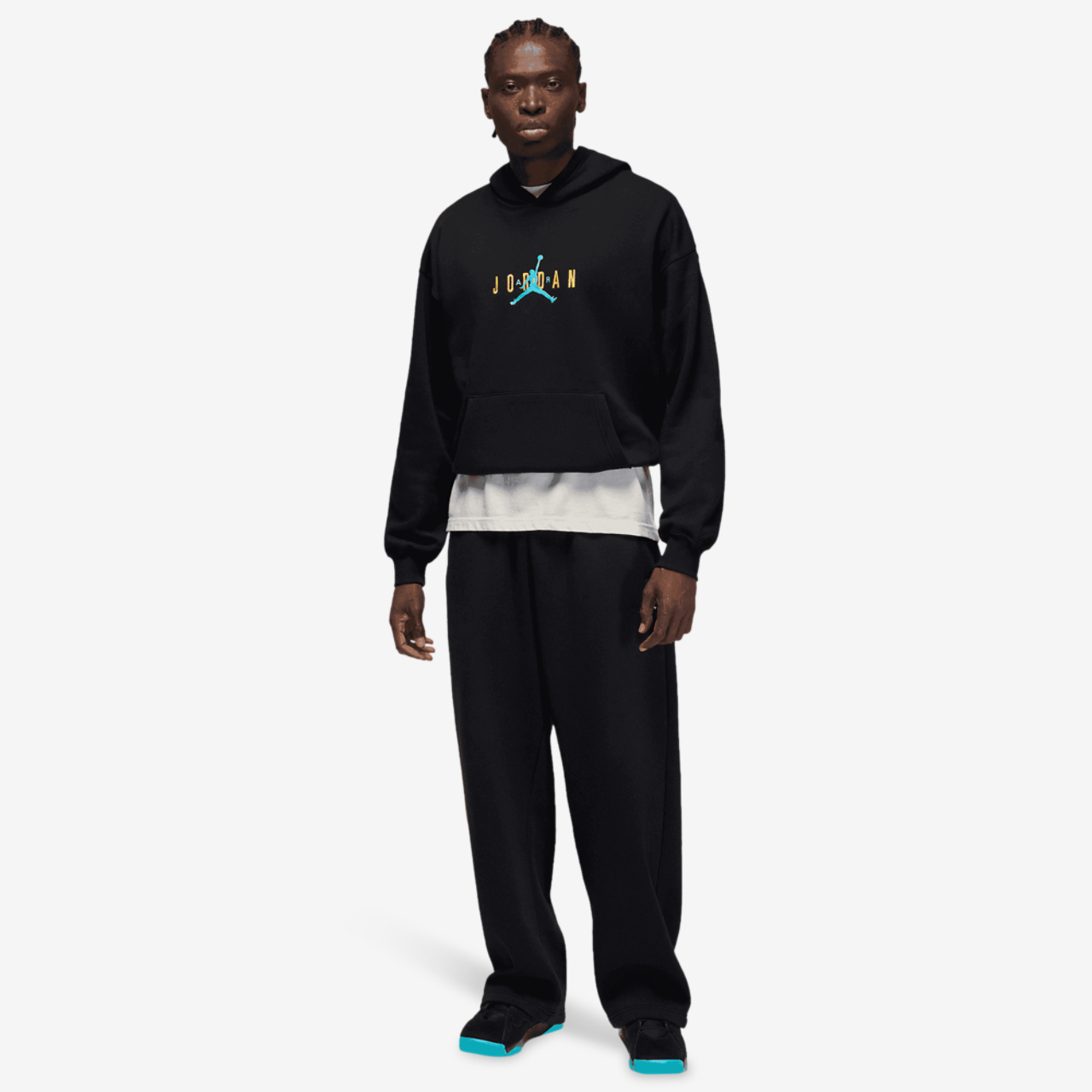 Jordan Brooklyn Oversize Stretch Pullover Hoodie - Men's | Foot Locker