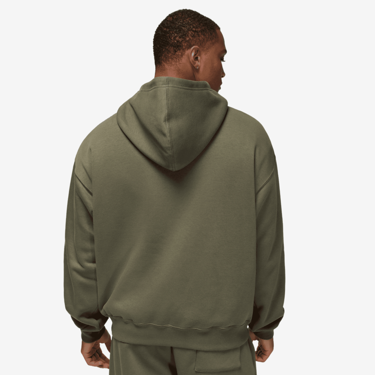 Jordan Brooklyn Oversize Stretch Pullover Hoodie Image 2 of 7. Tap to open photo gallery.