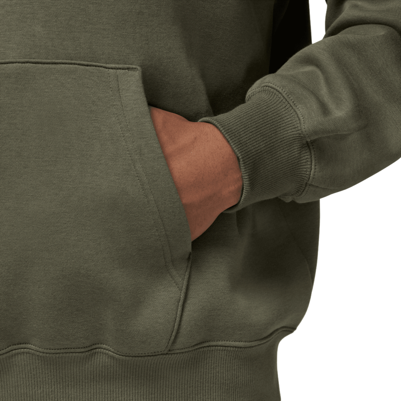 Jordan Brooklyn Oversize Stretch Pullover Hoodie Image 6 of 7. Tap to open photo gallery.