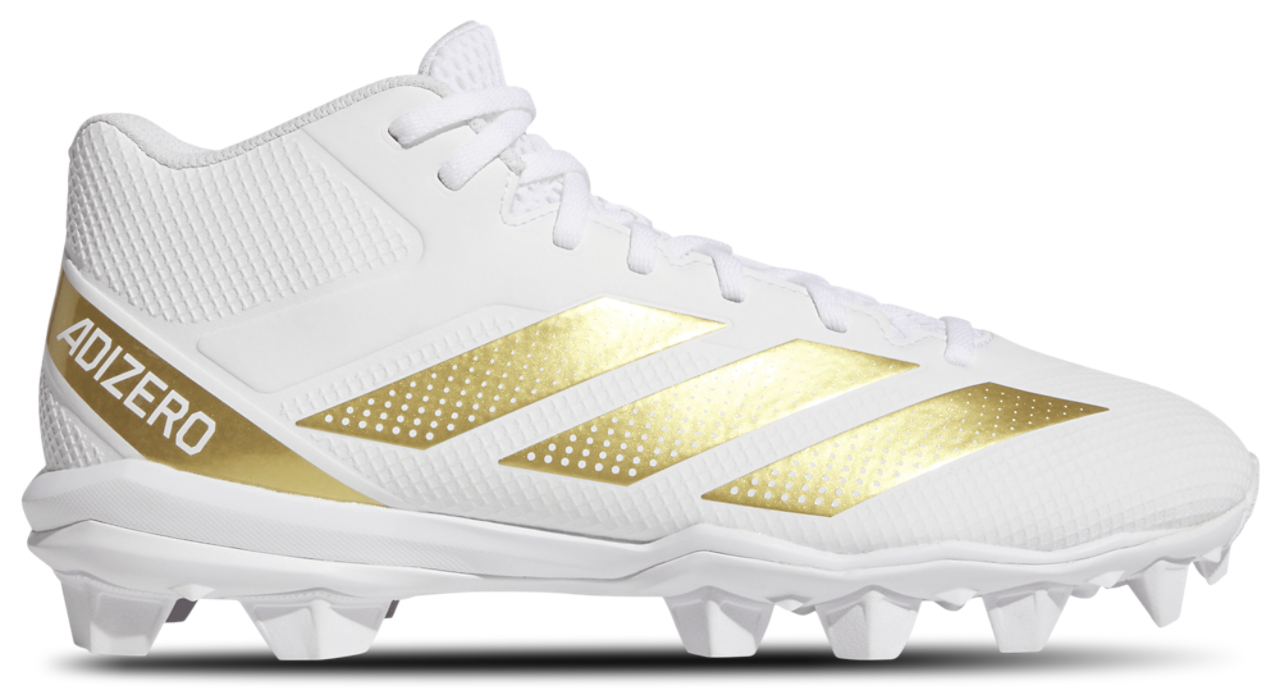 Adizero Impact Cleats　WHT/GLD　28.0㎝　H Adidas Adizero Impact 2.0 Baseball Cleats - White スパイク
