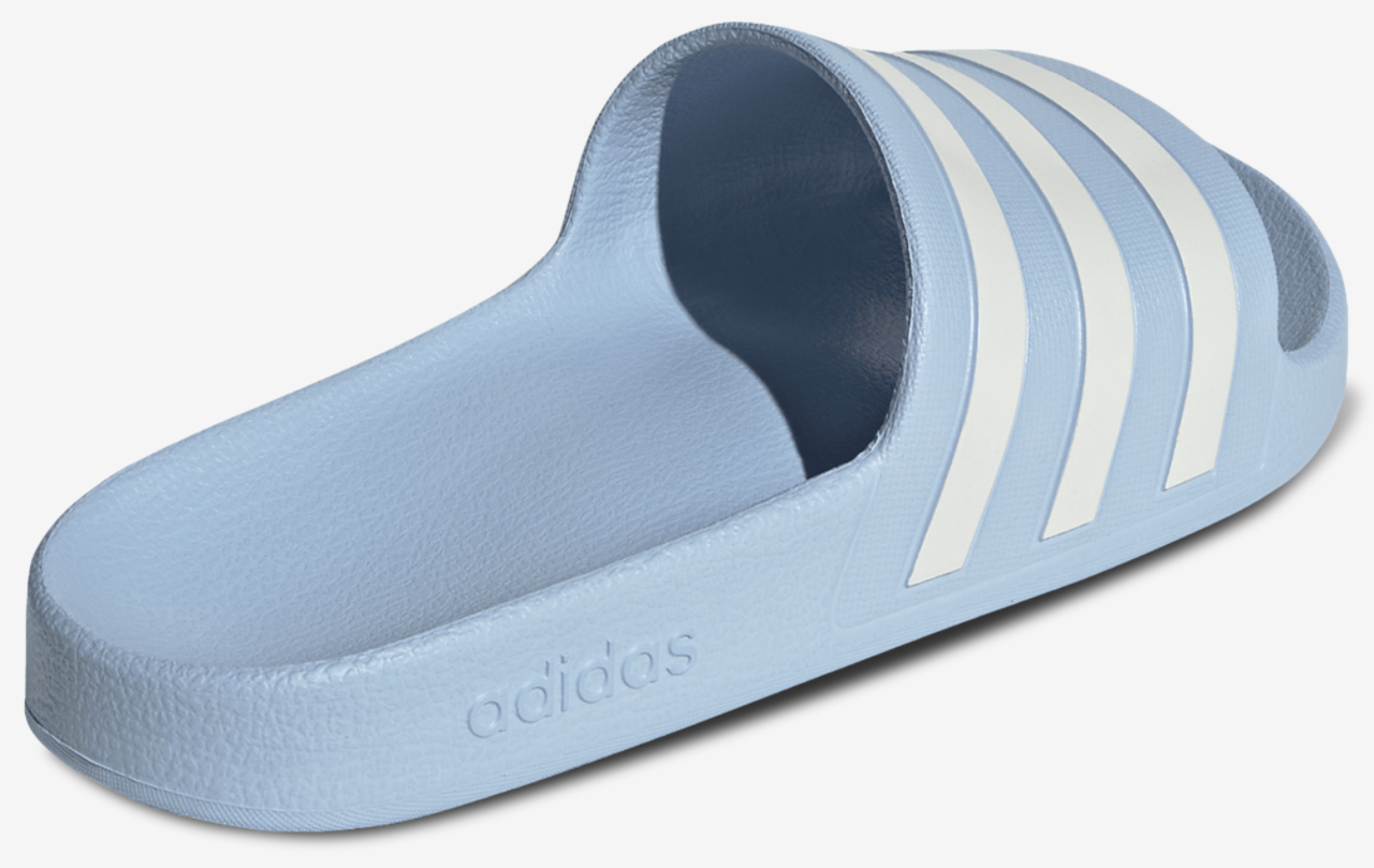 adidas Adilette Aqua Slides Image 3 of 5. Tap to open photo gallery.