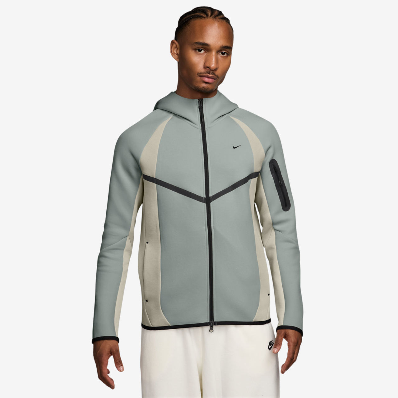 Nike Tech Fleece Pro Wear Full-Zip Jacket Image 1 of 3. Tap to open photo gallery.