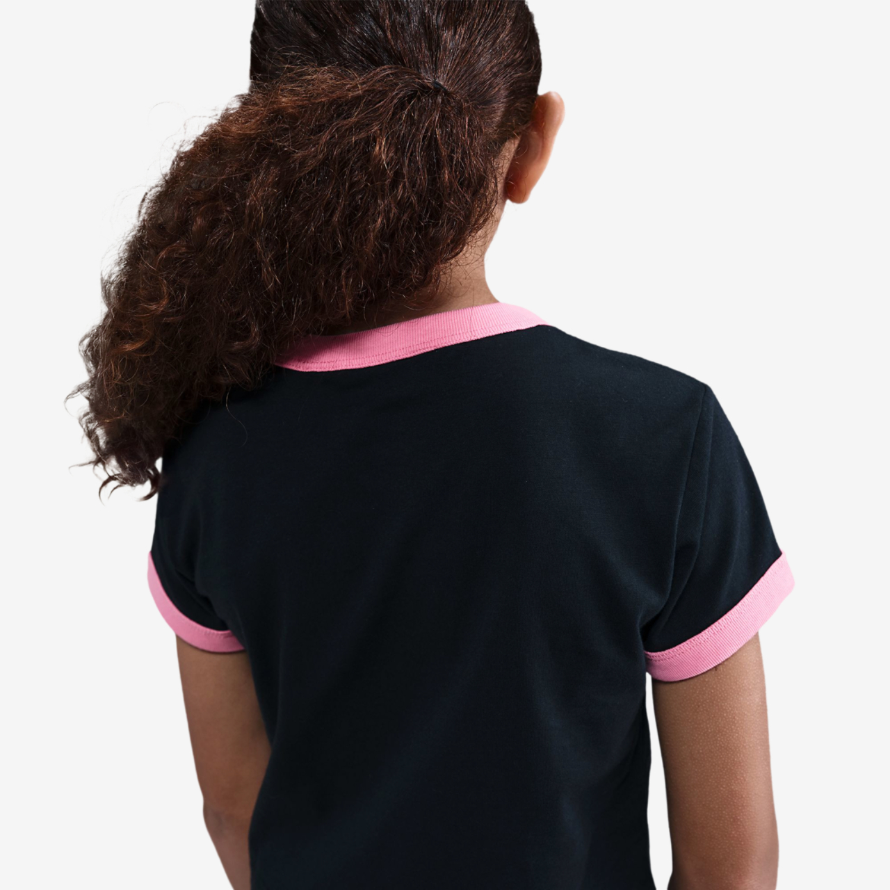 Nike NSW Mod Embred Micro Tee Image 2 of 4. Tap to open photo gallery.