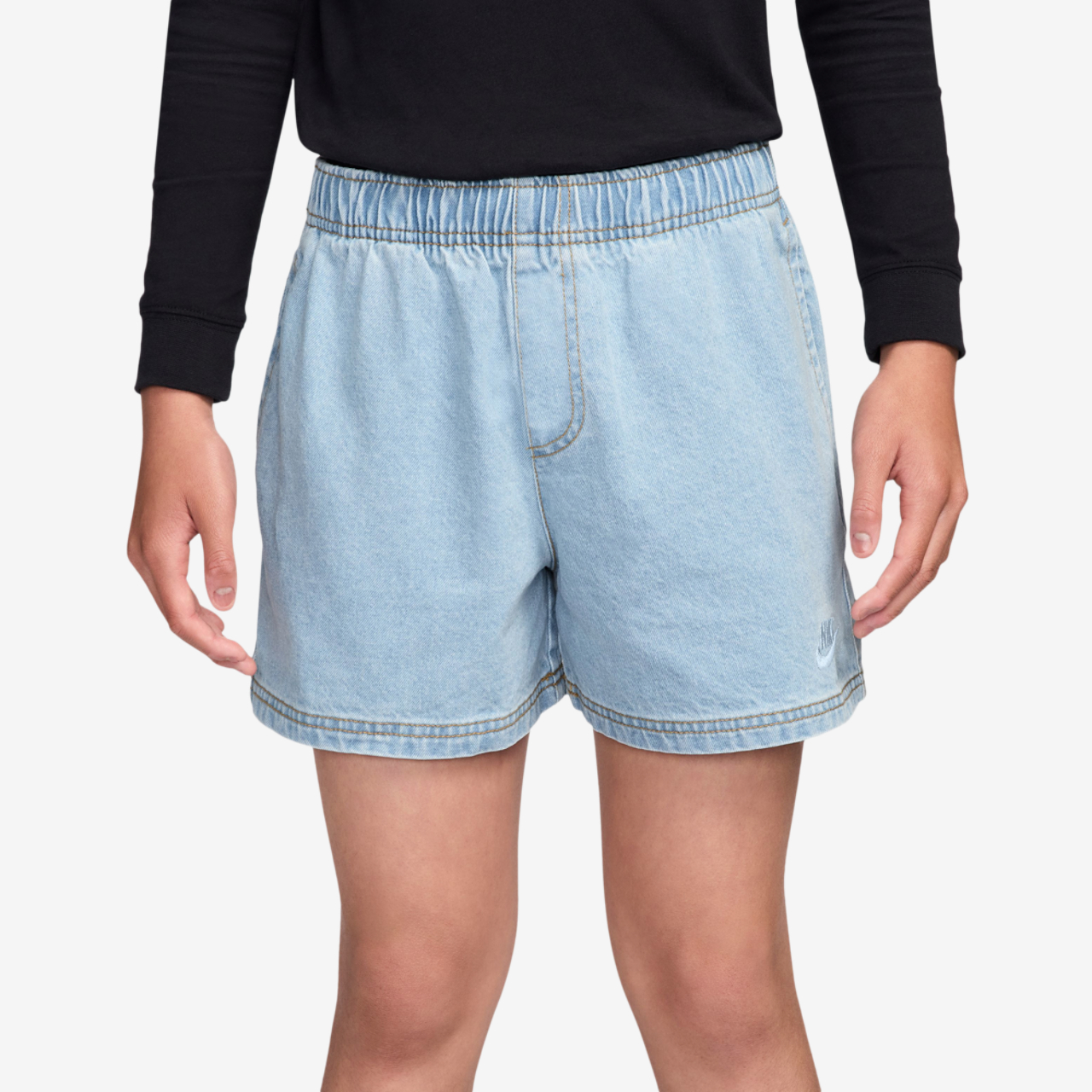 Nike NSW Denim Short Image 1 of 4. Tap to open photo gallery.