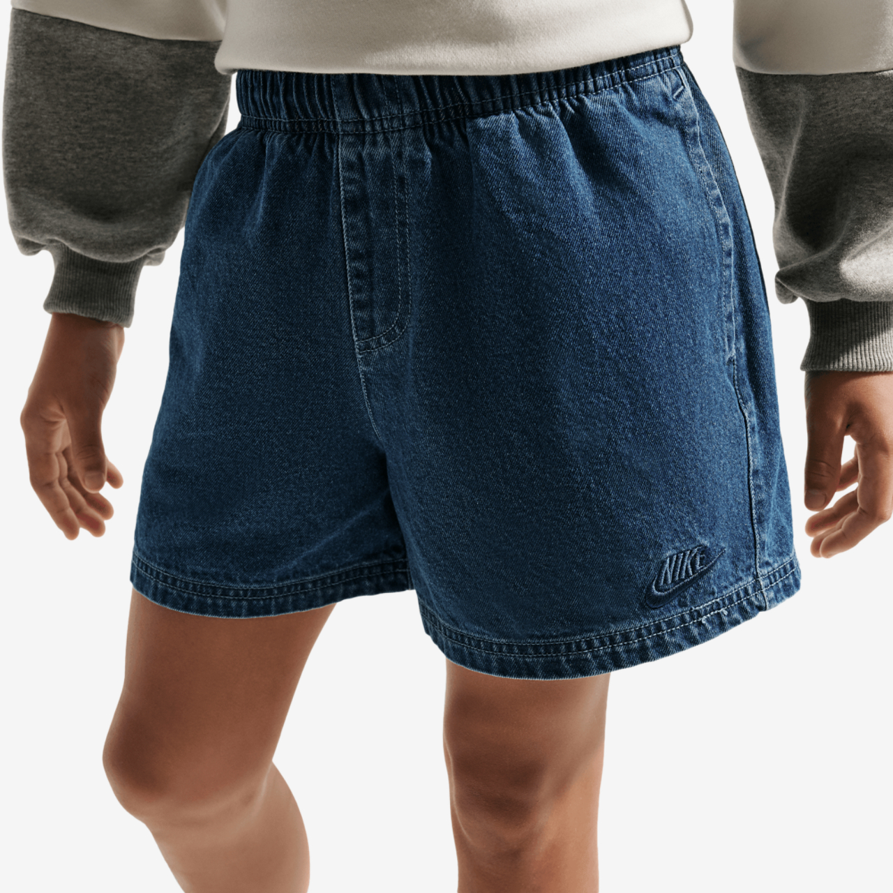 Nike NSW Denim Short Image 2 of 6. Tap to open photo gallery.