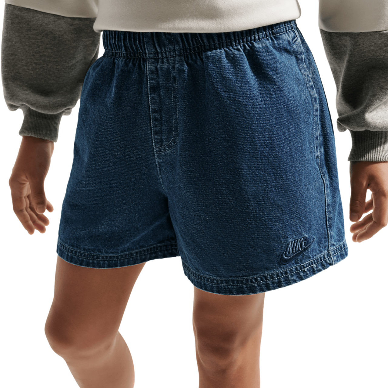 Nike NSW Denim Short Image 2 of 6. Tap to open photo gallery.