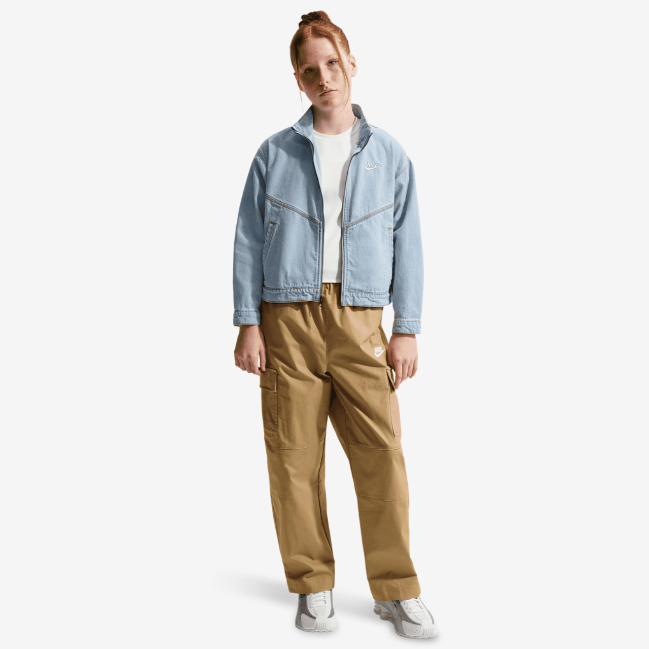 Nike NSW WR Denim Jacket Image 5 of 6. Tap to open photo gallery.
